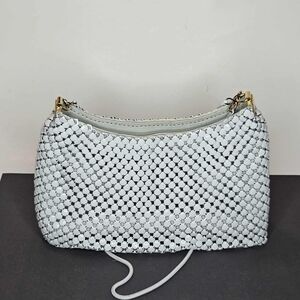 Elegant White Mesh Women's Bag